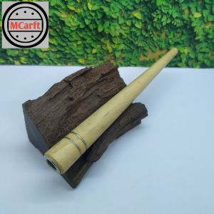 Cangklong Once pipa kayu kemuning gading model lancip B237
