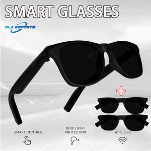 2026 AI Smart Glasses Multifunctional Camera Bluetooth Call Voice Assistant Control Music Player UV Polarized Outdoor Sunglasses