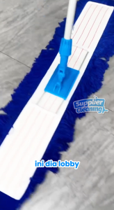 Set Lobby Duster 60 CM / Alat Pel Lengkap / Sapu Lobby Alat Pel Akrilik Dorong