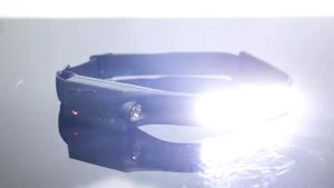 OOKAS Headlamp LED Sensor Headlight Multifunction Headlamp Flexible Flashlight Rechargeable OutdoorWaterproof LED Headlamp