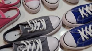 PROMO GRATIS ONGKIR SEPATU flat shoes wanita kanvas import kasual loafers terbaru kekinian cewek top