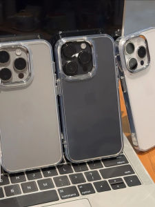 Simple Metal Frame Phone Case for iPhone 17/16 pro Max Xiaomi 15/14 Huawei Pura80/70 Vivo S30 Reno14 FindX8 Soft TPU Protective Cover