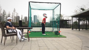 Khung Lưới Tập Swing Golf 3mx3m - PGM Practice Net - LXW001