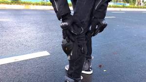 GOMOREON 1Pair Motorcycle Electric Bike Knee Elbow Guards Pads Protector Dirt Bike Body for Motocross Racing Mountain Biking