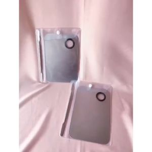 BOSSLU Mixing Palette Foundation Papan Mixing Palette Stainless + Spatula Makeup 4AO22