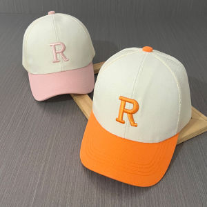 Mũ Trẻ Em R Letter Mũ Lưỡi Trai Lưới Mỏng Mùa Xuân Hè Mũ Chống Nắng Cho Bé Trai Và Bé Gái Mũ Đi Biển Phong Cách Hàn Quốc Mũ Đi Chơi