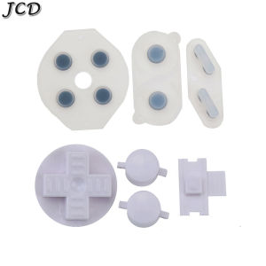 JCD Rubber Conductive D-pad Buttons For GameBoy Classic For GB DMG A B Buttons DIY Button Set Replacement