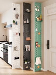 BEIQIVI | Hole Plate No-Drill Magnetic Storage Shelf