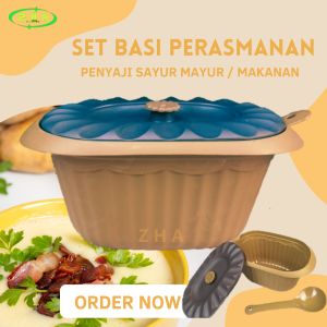 wadah sayur mayur basi prasmanan tempat makanan