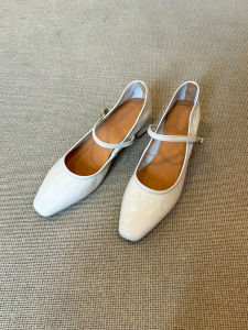 LIQIXIEFANG | French Style Mary Jane Shoes Vintage Commuter