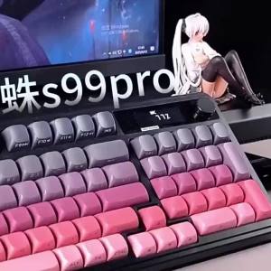 Aula | 3-Mode Wireless Bluetooth Slim Beautiful Keyboard 98 Keys