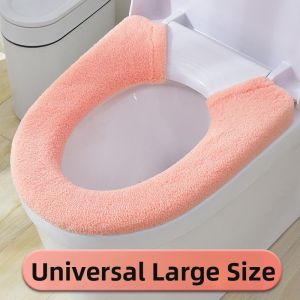 Besee | Universal Thick Washable Button Style Toilet Seat Cover