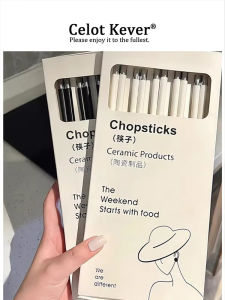 High-quality Luxury Antibacterial Mold-resistant Ceramic Chopsticks