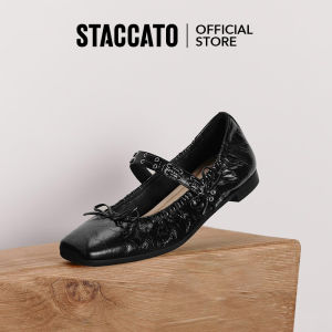 Staccato Mary Jane Ballet Flats รองเท้าแมรี่เจน ส้นแบน นิ้วเท้าเหลี่ยม EGT05