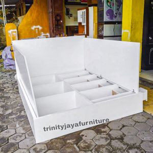 Ranjang Tempat Tidur Multifungsi Kayu Bloktik Premium Duco/trinityjayafurniture