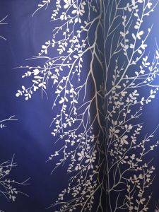 harga per50cm x 240cm kain bahan katun polymicro local motif bungha akar kecil halus lembut