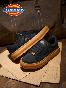 Dickies | New Autumn Breathable Mesh Black Leather Training Shoes