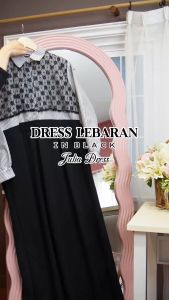Mybamus Julia 2in1 Dress Gamis Kancing Busui Kekinian Gamis Lebaran 2025