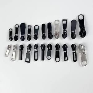 LZD  Đầu Khóa Kéo 3 Số 5 Số 8 Số 10 Không. Phụ Kiện Đầu Trượt Dây Kéo Nylon Mờ