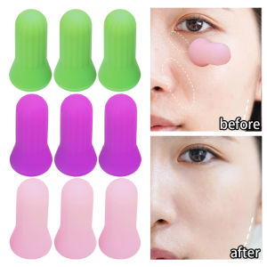 ถ้วยดูดนวดหน้ากำจัดเซลลูไลท์ขวดสำหรับนวดทำจากซิลิโคนสำหรับเครื่องดูดสุญญากาศที่ขัดผิว Guasha กันรอยยับ