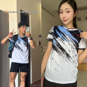 Áo Cầu Lông Quần Cầu Lông Bộ Cầu Lông Nam Nữ Chuyên Nghiệp Vải Thoáng Khí A823 - V Badwear