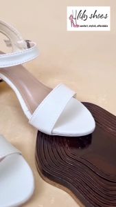 DALLEYA COLLECTION - Stallon Sepatu Big / Chunky Heels Cantik Wanita Casual Polos by lily shoes