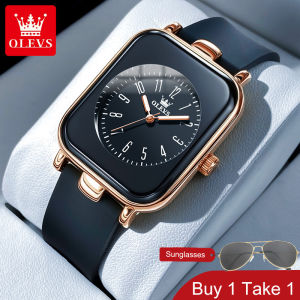[ Buy 1 Take 1 ] OLEVS watch for women original waterproof fashion korean style luminous soport ladies square watch relo