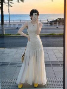CHANGTONG | Chic Slim French Style Summer Dress