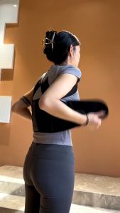 *ไม่หลังค่อมอีกต่อไป*ดัดหลังค่อม แก้ปวดหลัง เสริมแกนพยุงหลังคู่แบบยาว พยุงทั้งหลัง เสื้อพยุงหลัง เข็มขัดพยุงหลัง