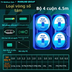 WEITUOSEN | Bộ Dây Câu Cá Cao Cấp