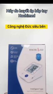 Máy Đo Huyết Áp Tự Động Bắp Tay HACHIMED C03 - Công Nghệ Đức Chính Xác Cao Đo Nhanh [Bảo Hành 03 Năm]