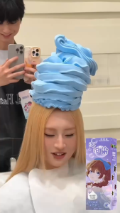 Hot Sale✨Natural plant bubble hair dye Hair Coloringhair dye cream no bleaching required non-sticky to the scalp self-dyeing trendy colors makes skin look fairer