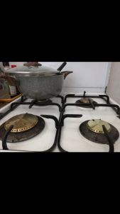 EVG 1pc. Replacement Stove Burner Flame Cap Medium 60mm / Large 89mm 90mm for LA Germania Gas Range