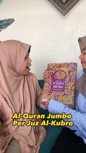 COD Al Quran Al Kubro Terjemah Per Juz Ukuran Besar A4 AlQuran Waqaf Ibtida 30Juz Al Qosbah ORIGINAL