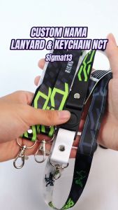 IdCard holder Lanyard Name Tag Custom Nama KPOP NCT Strap Phone Tali Gantungan HP Aesthetic Lucu