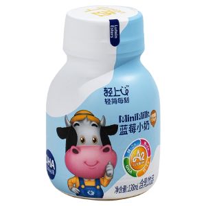 LIGHT UPPER | DHA Blueberry Strawberry Walnut Calcium Iron Zinc Childrens Growth Breakfast Milk Drink