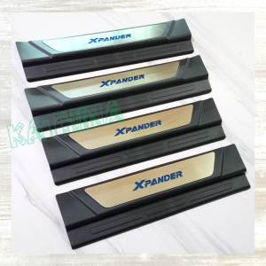 Sillplate Samping Injakan Mobil Xpander 2017 Hitam Sill Plate Non Lampu