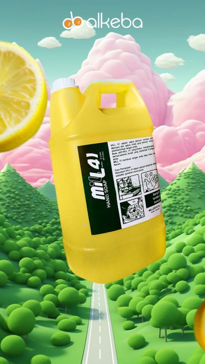 Handsoap Sabun Cuci Tangan Hand Soap Kemasan Galon 4 Liter