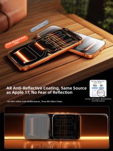 Lisen | Anti-Reflective 3D Curved Full Coverage Protective Film for iPhone 17ProMax