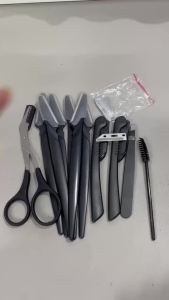 vvocciFace Razors For Women And Men 16PCS Eyebrow Razor Multipurpose Eyebrow Trimmer Dermaplaning Tools Facial Hair Removal Tool