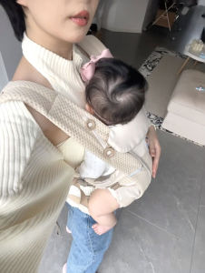 Ergo Breezeduo ที่คาดหลังเด็กแบบใช้งานสองทาง ที่คาดหลังเด็กแบบหน้าก่อน เด็กแรกเกิด เด็กวัยสองเดือน เด็กหมาป่า ที่คาดหลังเด็กแบบสวมเอว