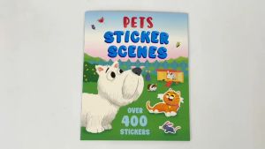 Pets Sticker Scenes Activity Book With Over 400 Stickers For Kids