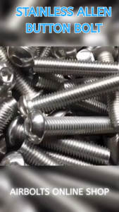5-10PCS M8(1.25P) 8MM STAINLESS ALLEN BUTTON / ALLEN ROUNCH HEAD SOCKET BOLT- Stainless 304 AIRBOLTS