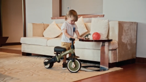 Qplay Stager 3 in 1 Tricycle Push Trike Balance Bike 2-6 Years Old