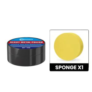 Fasilawei [Chrome Polish & Restorer]: Scratch-Free Wax Enhances Shine for Wheels Exhaust & Vehicle Accents