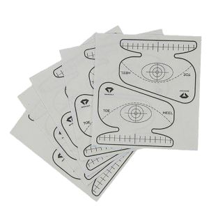 Golf Club Impact Marking Stickers Blue