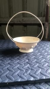 กระถางตะกร้าดอกไม้ขนาด 6นิ้ว แขนได้มินิมอล