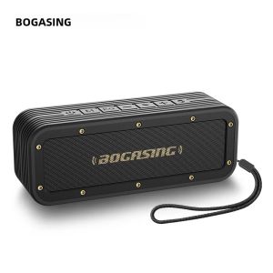 Loa Bluetooth BOGASING M4 40W Âm Trầm Tăng Cường IPX7 Loa Siêu Trầm Ngoài Trời Chống Nước TWS Với Âm Thanh Vòm 3D EQ