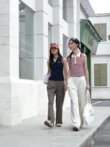 CAMEL | Sun Protection High Elastic Loose Drape Pants