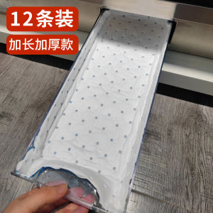 Universal Kitchen Oil Absorbing Cotton Pad Oil Proof Mat for Integrated Stove And Exhaust Fan Home Use Sticker Oil Catcher